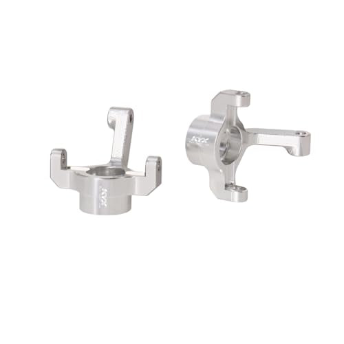 KYX Racing Aluminum Front Steering Knuckle Upgrades Parts Accessories for 1/24 RC Crawler Car LOSI Micro-B Buggy