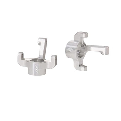 KYX Racing Aluminum Front Steering Knuckle Upgrades Parts Accessories for 1/24 RC Crawler Car LOSI Micro-B Buggy