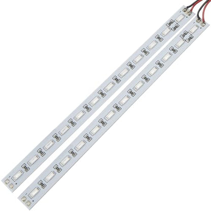 RC 24 LED Light Bar Chassis LED Lamp Body Shell Chassis Light Compatible with Traxxas TRX-4 Axial SCX10 II 90046 90048 RC4WD D90 D110 1/10 1/8 RC Crawler Car Truck (Blue) - color: Blue