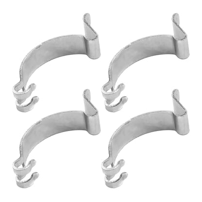 4PCS Car Air Filter Clips, Heavy Duty Vehicle Air Cleaning Filter Box Housing Fastening Connections Clips, Automotive Engine Housing Box Lid Spring Clamps Replacement, Universal Fit