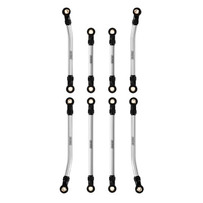 INJORA High Clearance Links - Stainless Steel Chassis Links Set for 1/18 RC Crawler Redcat Ascent-18 Upgrade