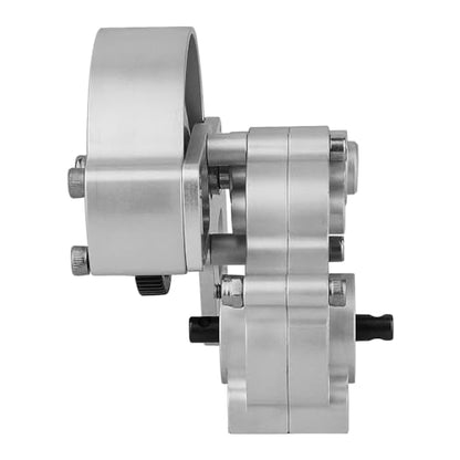 Metal Forward Transmission Assembled Gearbox with Steel Gear Set Compatible with Axial SCX10 & SCX10 II 90046 90047 1/10 RC Crawler Upgrade Parts,Half Open Shell (Silver) - color: Silver