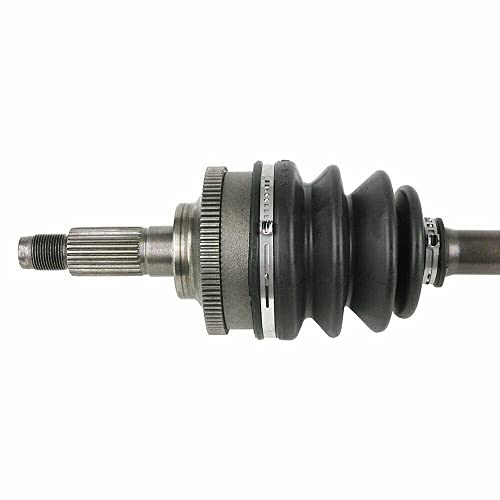 Detroit Axle - Front Left Driver Side CV Axle Shaft Assembly Replacement | for 1988-1992 Ford Probe Mazda 626 MX-6 - size: 52_AX/Single