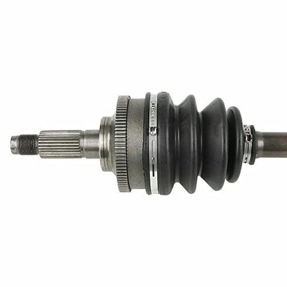Detroit Axle - Front Left Driver Side CV Axle Shaft Assembly Replacement | for 1988-1992 Ford Probe Mazda 626 MX-6 - size: 52_AX/Single