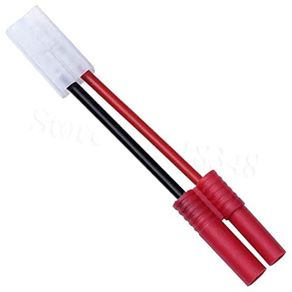 5pcs Female Tamiya to HXT 4.0mm Banana Adapter for Redcat Racing Hexfly NiMH Battery Charger - style: Tamiya Female to HXT