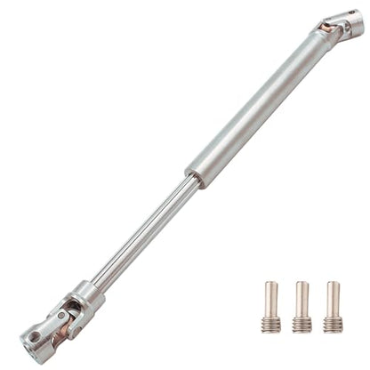 Steel Heavy-Duty Drive Shaft for 1/10 RC Car Crawler(135mm-205mm) | Stainless Steel Driveshaft for Axial SCX10 90046 AXI03007 TRX4 Redcat Gen8,Smooth Rotation - size: 135-205MM