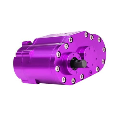 Yiju Transfer Case Gearbox RC Transmission Box Aluminum Alloy Construction Professional Double Speed RC Crawler Gear Set Suitable for Rock Crawling, Purple - color: Purple