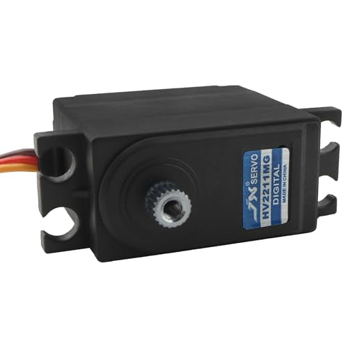 Upgraded 14701B 21T 11KG Metal Gear Steering Servo Accessories Spare Parts for H14BM 14209 14210 JC14EP HP141 HP141S 1:14 Scale Brushless RC Cars Trucks Vehicle - color: 11kg