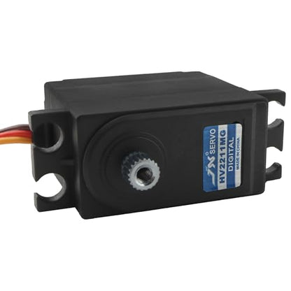 Upgraded 14701B 21T 11KG Metal Gear Steering Servo Accessories Spare Parts for H14BM 14209 14210 JC14EP HP141 HP141S 1:14 Scale Brushless RC Cars Trucks Vehicle - color: 11kg
