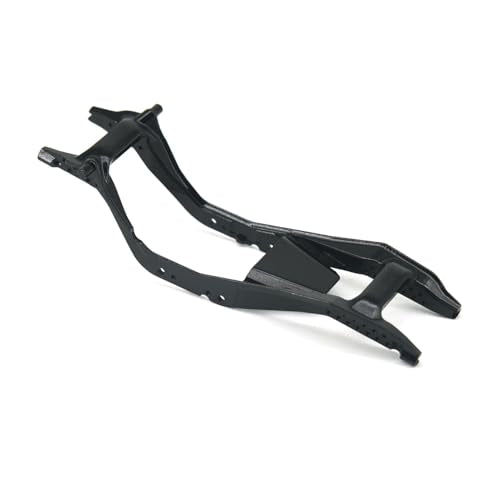 Aluminum Chassis Kit for Axial SCX30, 1/30 Scale RC Crawler Upgrade Parts, Black (Black) - color: Black
