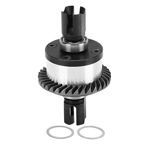 RC Vehicle Differentials, RC Differential Gear, RC Car Metal Differential Kit, Premium RC Front Rear Differential Gear for ZD Racing MX 07 4WD, Durably Aluminum Alloy and Steel Construction