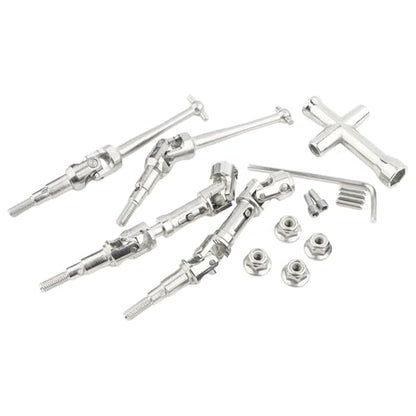 Front and Rear CVD Drive Shaft & M40 Wheel Lock Nut & P812 Wrench and Screwdriver Accessory Replacement Spare Parts for H14BM 14210 14209 JC14EP HP141 HP141S 1/14 Scale RC Car Trucks
