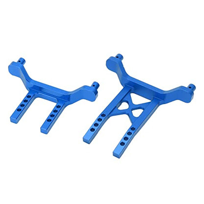 Keenso Aluminum Alloy Front Rear Body Mounts, Shell Post for LaTrax Teton 1/18 RC Car Upgrade Parts (Blue) - color: Blue