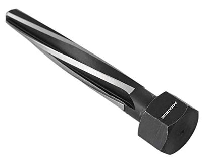 Accusize Industrial Tools Chucking Reamer, 15/16 in, 0523-6045 | HSS Aligning Reamer, 15/16" Dia, 5" Flute, 7" OAL, Hex Shank, Spiral Flute - size: 15/16 inch