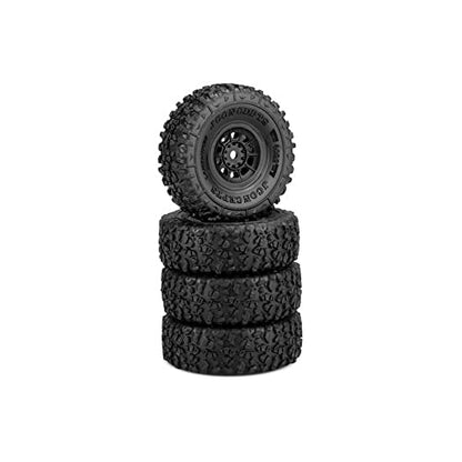 JConcepts Inc. Landmines Tire Gold Cmpnd Blk3430B HazardWhl2 JCO40223594 RC Tire