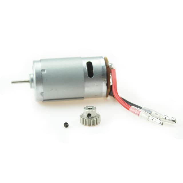for WTY A949 A959 A969 A979 1/18 4WD Rally Car 390 Motor with 17T Motor Gear - (Color: Silver)