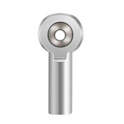 MOHERO Aluminum M4 Link Rod End Ball Joint Ball Head for 1/10 RC Crawler Car, Resistant to Wear and Corrosion, Easy and Convenient to Install and Remove. (Pack of 5, Silver)