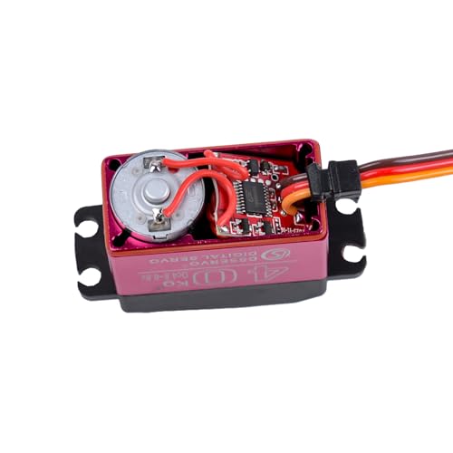 4PCS 40KG High Torque 6V Waterproof Digital Full Metal Stainless Steel Gear Motor Servo 25T Arm for DIY Anduino RC Cars Truck 180°