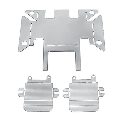 RC Center Skid Plate Axle Chassis Armor Protector Set | For TRX4M Upgrades 1/18 Scale, RC Crawler Car, Accessories
