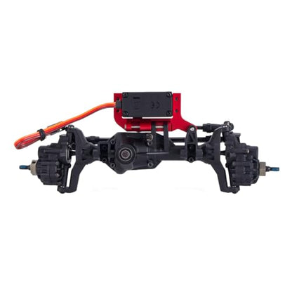 RC TRX4 Servo on Axle Mount,TRX4 SOA Mount 4-Link Suspension for 1/10 RC Crawler Car TRX-4 Aluminum Upgrade Parts (Silver) - color: Silver