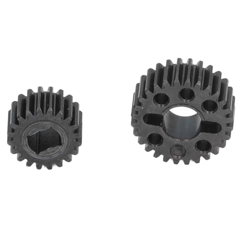 FILFEEL 2PCS Alloy Portal Gear Set 28T 20T Compatible with VS4-10 Phoenix Axle Low Noise Quick Assembly Precise Fit RC Crawler Replacement Kit