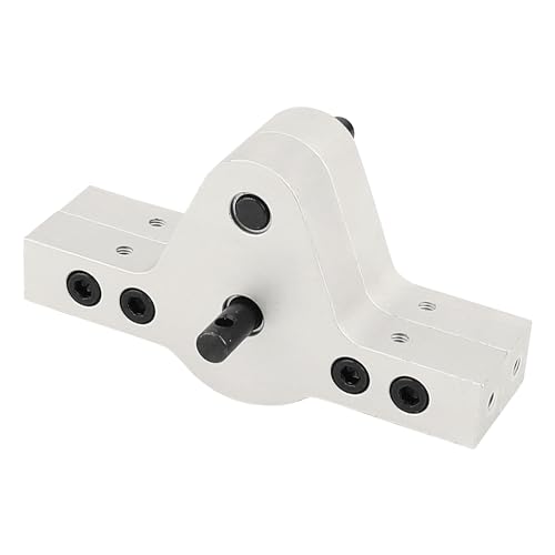 CNC Aluminum D90 Transfer Case Gearbox for 1/10 RC Car Crawler RC4WD Defender 90 TF2 Axial SCX10 Chassis Upgrade Parts (Silver) - color: Silver