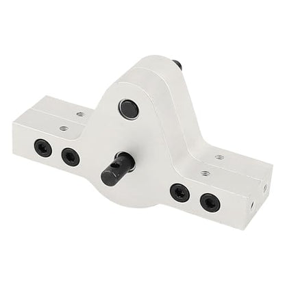 CNC Aluminum D90 Transfer Case Gearbox for 1/10 RC Car Crawler RC4WD Defender 90 TF2 Axial SCX10 Chassis Upgrade Parts (Silver) - color: Silver