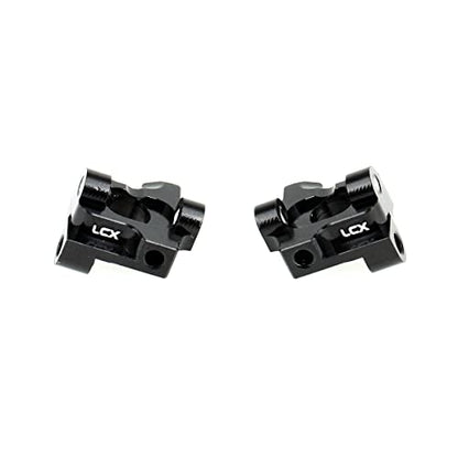 LCX Racing RC Car CNC Machined Aluminum Front Caster Block 0 Degree L/R for LOSI 1/16 Mini-B Buggy 1/18 Mini-T 2.0 Stadium Truck, Upgrades Parts Accessories
