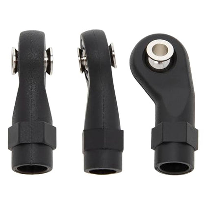 MEUS RACING 100Pcs M4 Plastic Rod Ends Nylon Link Ball Ends for 1/10 SCX10 TRX4 RC Car Upgrade Parts (Section B)