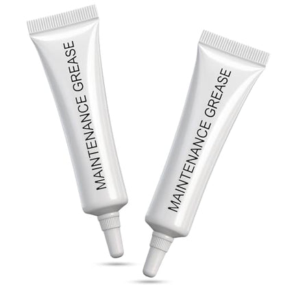 MTLEE 2 Pcs 3D Printer Gear Grease None Toxic Odorless Noise Reduce & Lubricating Oil Lubricant Guide Rail Grease Compatible with Bambu lab X1C/A1/A1 mini/P1S/P1P/K1/K1 Max 3D Printer Accessories(10g)