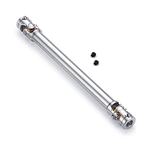 RC-Hub 1Pcs Metal RC Driveshafts for 1:14 Tamiya Tipper Truck | 45-50/47-57/55-67/60-80/70-90/110-260mm Drive Shaf,RC Car Upgrade Parts - size: 110-150mm