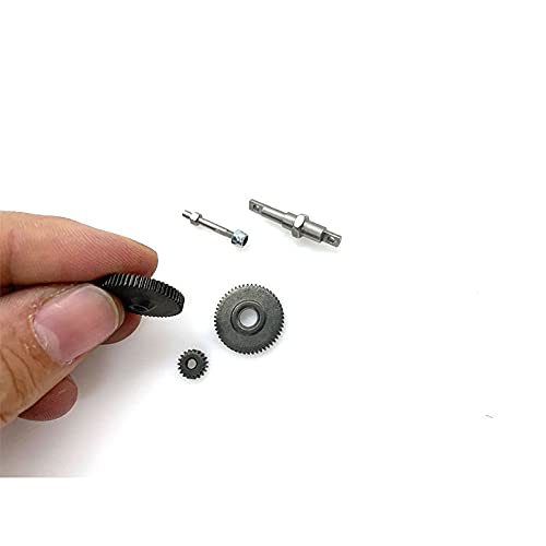 Metal Transmission Gear Set for 1/24 RC Car Crawler Gearbox Replacement Accessories for Axial SCX24 90081 Spare Part Part Accessories