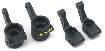 RPM R/C Front & Rear Bearing Carriers (Replace # 3636 & 3652) for Traxxas 2wd Rustler Stampede Bandit Slash