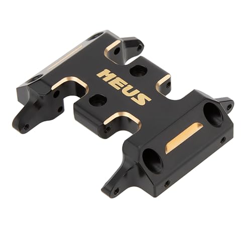 MEUS RACING 20g Brass Skid Plate for Axial SCX24 1/24 RC Crawler Upgrades (Brass) - color: Brass