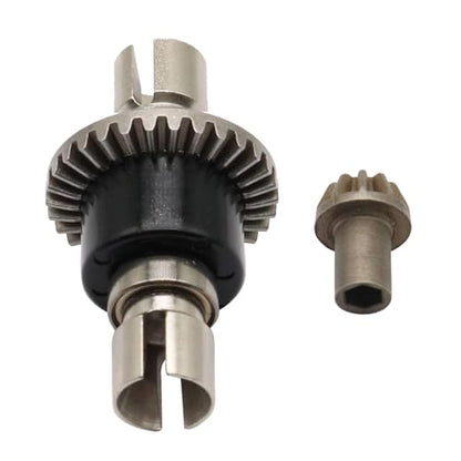 Differential Drive Gear 16420Y 10402Y Fit for Hyper GO H16GT H16DR H16BM | Upgrade Kit Powder Metallurgy Differential with Drive Gear Fits for Hyper GO H16 16207 16208 16209 16210.RC Car Differential