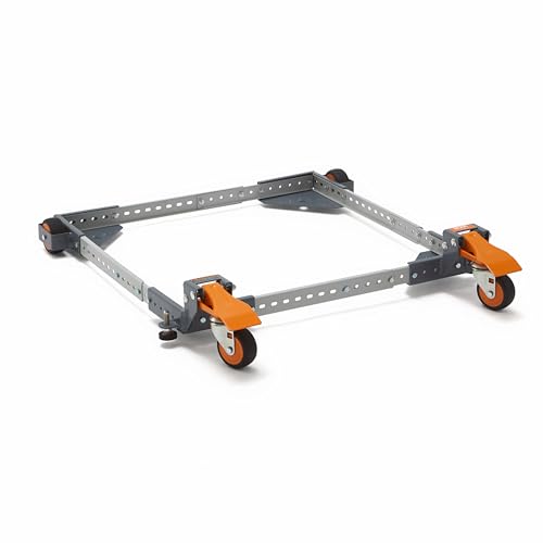 BORA PM-2500 Mobile Base for Shop Equipment - Adjustable Table Saw Base - style: 2 All Swivel Casters