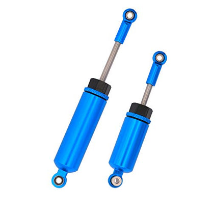 Metal Accessory Front and Rear Shock Absorber Damper Compatible with Wltoys 12428 12423 FY-03 1/12 RC Car RC Car Truck Buggy (Blue)
