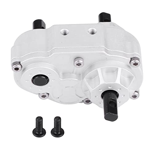 Metal Transfer Case RC Transfer Gearbox Accessory for SCX10 Gelande II D90 1 10 RC Crawler Car Sturdy Metal Construction Easy Installation Lightweight Design Durable