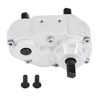 Metal Transfer Case RC Transfer Gearbox Accessory for SCX10 Gelande II D90 1 10 RC Crawler Car Sturdy Metal Construction Easy Installation Lightweight Design Durable
