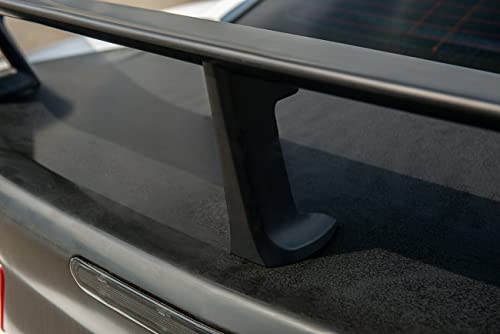 for 2016 2017 2018 2019 2020 2021 2022 2023 2024 Chevy Camaro SS RS LT ZL All Models Rear Trunk Spoiler Wing, ZL1 1LE Style Lip Spoiler Wing Without Rear View Camera (Glossy Black) - size: For Chevy Camaro ZL1 (2016-2024)