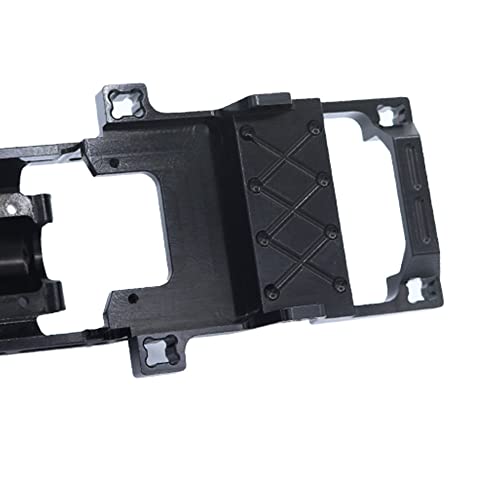Full Metal Chassis Frame for FMS 1/24 Power Wagon FCX24 RC Crawler Car Model Upgrade Part (Black) - color: Black