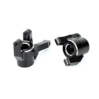 LCX Racing 1/6 RC Crawler Car CNC Aluminum AR90 Front Axle Steering Knuckle Carriers L/R C Hubs for Axial SCX6 AXI05000, Upgrades Parts Accessories