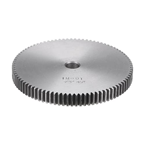 HARFINGTON Straight Spur Gear 10mm Bore 89T Mod-1 Hardened 45# Steel Spur Diff Differential Motor Gear RC Car Replacement Parts - style: 89T