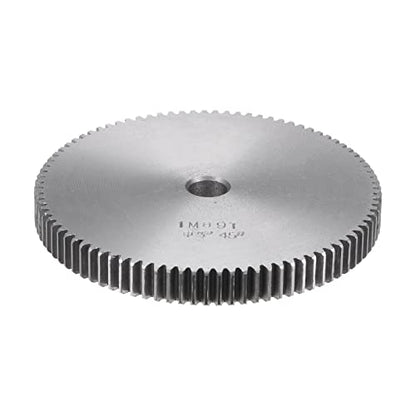 HARFINGTON Straight Spur Gear 10mm Bore 89T Mod-1 Hardened 45# Steel Spur Diff Differential Motor Gear RC Car Replacement Parts - style: 89T