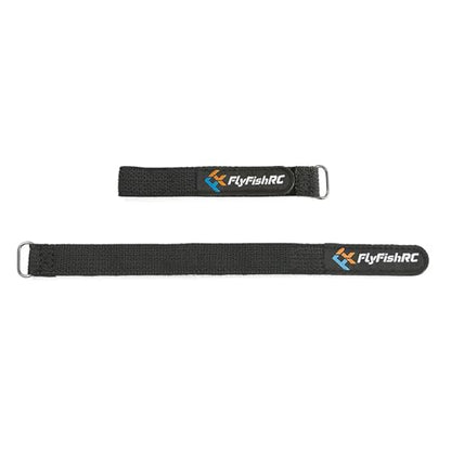 6pcs 15x250mm Fiber Rubber RC FPV Battery Strap for 4S 6S Drone Quad