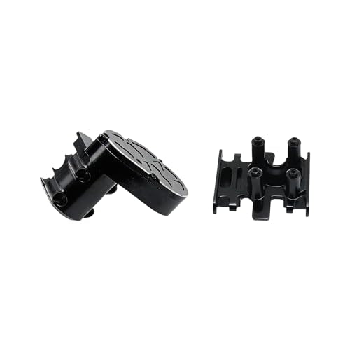 Transmission Case & Skid Plate Kit Compatible with Axial SCX30 | Aluminum Gear Box Housing & Mount Upgrade Parts,1/30 Upgrades,Easy to Install