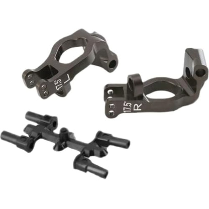 RC Cars Crawler Parts Compatible with Kyosho MP9 MP10 1/8 RC Car Upgrade Parts Accessories 2pcs Metal 17.5 Degrees C-Hub Carrier Caster Block IFW474