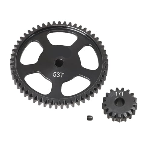 Hard Steel Transmission Gear Set Gearbox Gears for 1/10 RC Crawler Car Axial for RBX10 RYFT