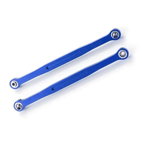 RC Links Linkage Compatible with for traxxas for XMAXX for Monster 1/5 RC Trucks Car Part Wheelbase Rc Steering Link Rod Set Steering Link Rod Set(Dark Blue) - color: Dark Blue