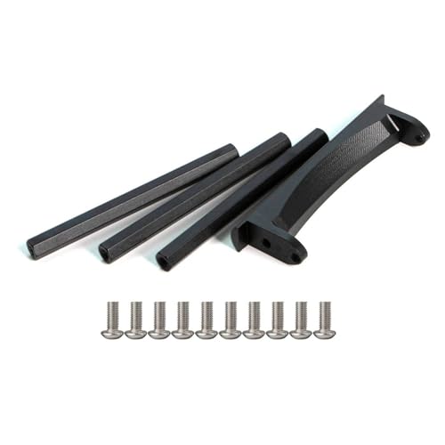 Carbon Fiber LCG Chassis Kit for 1/10 RC Crawler Car SCX10 II Element Enduro SOA Built Trail Truck DIY Upgrade Parts